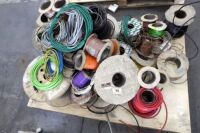 Pallet Of Various Size Cables