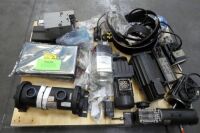 Pallet Off Assorted Motors, Heat Exchanger And Servos