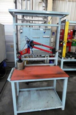 Titan Tool Arm Positioner On Bench