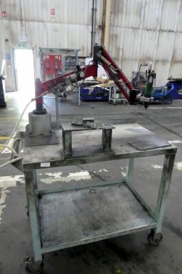 Titan Tool Arm Positioner On Bench