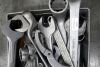 Tote Bin Of Various Size Spanners - 3