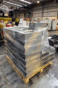 Pallet Of Steel Tote Bins