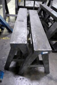 Pair Of Steel Tressels