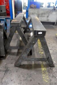 Pair Of Steel Tressels