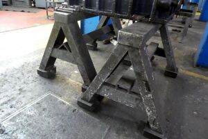 Pair Of Steel Tressels