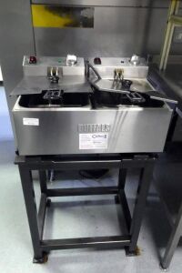 Buffalo FC257 Twin Fat Frier