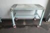 Mobile Steel Table