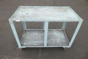 Mobile Steel Tool Table