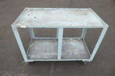 Mobile Steel Tool Table