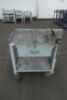 Mobile Steel Tool Table With Record No 6 Vice