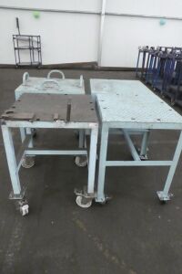 Mobile Steel Tool Tables