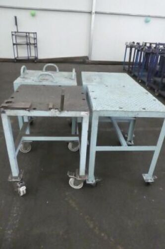 Mobile Steel Tool Tables