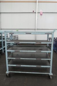 Mobile Steel Tooling Rack