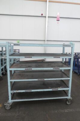 Mobile Steel Tooling Rack