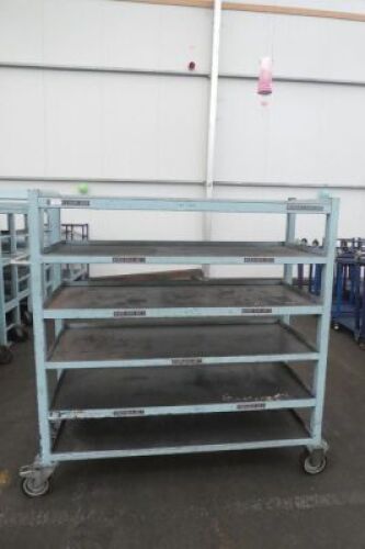Mobile Steel Tooling Rack