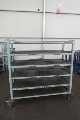 Mobile Steel Tooling Rack