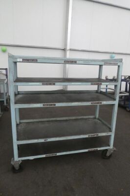 Mobile Steel Tooling Rack