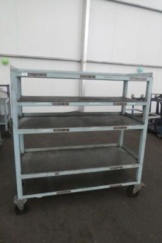 Mobile Steel Tooling Rack