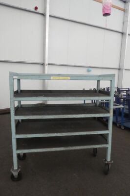 Mobile Steel Tooling Rack