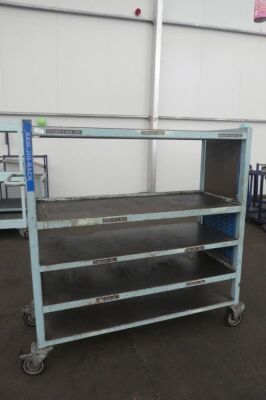 Mobile Steel Tooling Rack