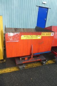 Steel Mobile Tipping Skip