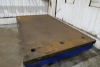 3.5m x 2m Cast Iron Table - 2