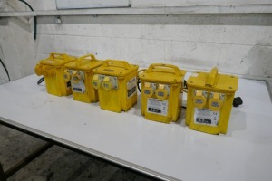 5 off 110v Transformers