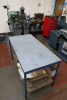 Wooden Topped Work Bench - 2