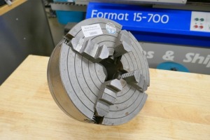 Pratt Burnerd 10" 4 Jaw Chuck