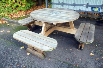 8 Seater Picnic Bench