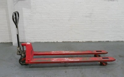 Extended Fork Pallet Truck