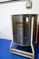 Moretto 1T Mobile Material Storage Bin