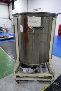 Moretto 1T Mobile Material Storage Bin