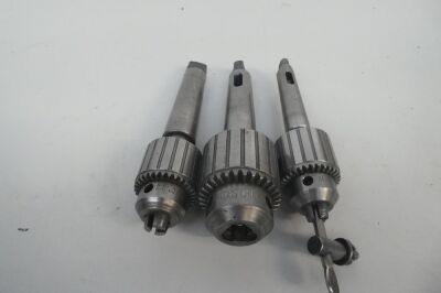 3 Off Jacobs Drill Chucks