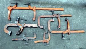 Various Carver clamps