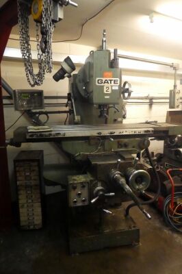 Gate 2 Vertical Milling Machine