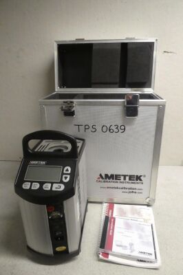 Ametek Jofra CTC-140A Dry Block Temperature Calibrator