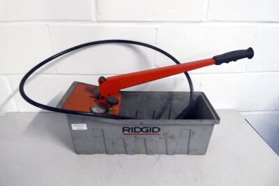 Ridgid Hydraulic Test Rig