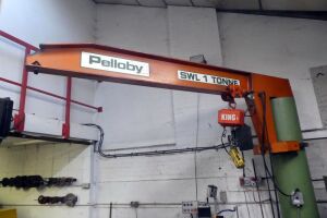 Pelloby 1T Swing Jib Crane