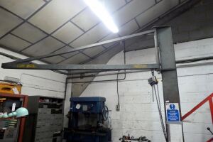 Pelloby 500kg Swing Jib Crane