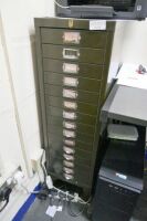 15 Drawer Steel A4 Document Storage