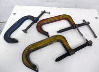 3 Off Assorted G Clamps