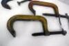 3 Off Assorted G Clamps - 2