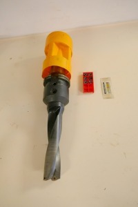 WNT 48mm U Drill on CAT 50 Body