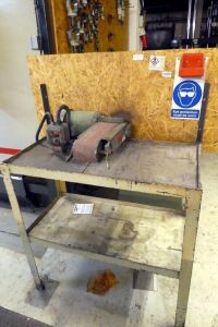 4" Belt Linisher With Table