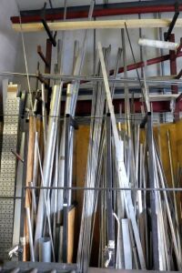 Assorted Aluminium Profile With Steel Rack