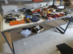 Assorted Hand Tools & Electronic Equipment