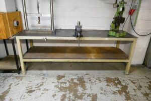 Steel Workbench With Vice