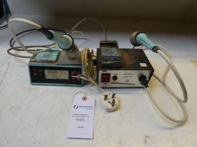 2 Off Soldering Stations and Irons