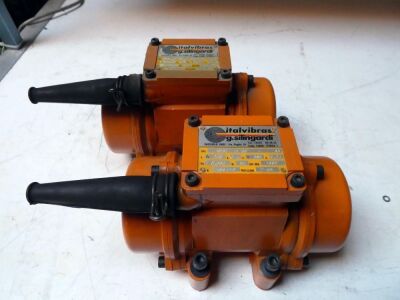 Italvibras Vibration Motors 2 Off